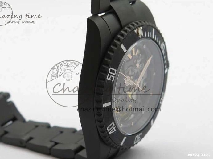 0523 Submariner 116610 Andrea Pirlo DLC ROF Best Edition Carbon Bezel on Skeleton DIal SA QuickDry 2790